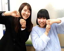 先生とお話するのが楽しいです!