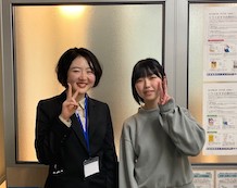 山口柚月さんと木部先生
