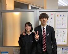 佐藤美羽さんと真垣先生
