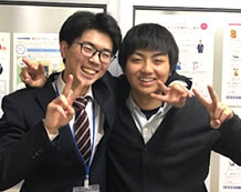 高橋壮夢くんと今野先生