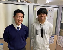 千場優輝くんと横川先生