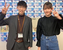 『新川高校』合格! 担当の平賀先生とv(^^)v
