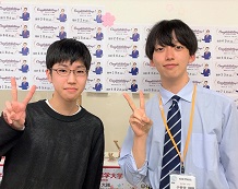 森浦咲弥さん&小田切先生と(^^)v