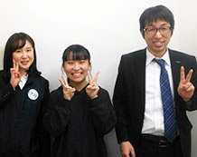 木戸先生・荒木さん・松浦教室長