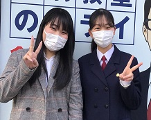泉詩栞さんと渡部先生