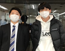 武部凌万くんと川上先生