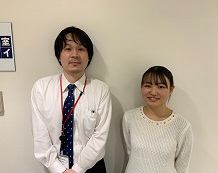 石井雪乃さんと吉田先生
