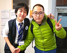 明確な目標を持って勉強することができるようになりました。(小林くんと小西先生)
