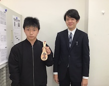 会田君と担当講師