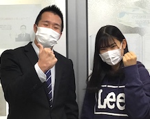 布目さんと松田先生