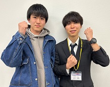 竹田峻斗君と石津先生