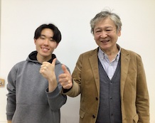 田中亮太朗君と舟橋先生
