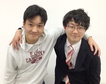 田中佑都君と小林先生