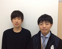 古田将斗くんと石塚先生