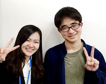 高橋静音先生と伊藤智也君