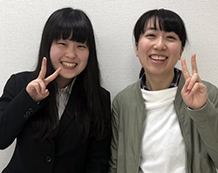三浦 麻名さんと高橋先生