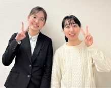 古里先生と三浦 麻名さん
