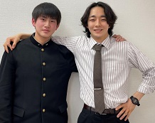坂井 覇葵くんと藤川先生