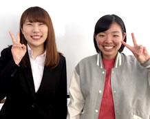川村萌花さんと長先生
