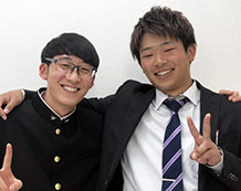 菊地 貴偉くんと我妻先生