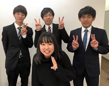 安孫子さんと担当講師陣