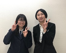 五安城怜華さんと石岡先生
