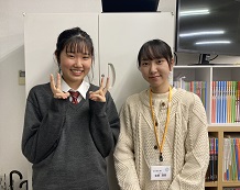 大平琴葉さんと吉田理奈先生