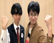 中村太一先生と橋口堅くん