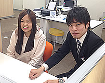 矢代 ひかり さん と 須山 和俊 先生