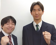 教室長と生田君