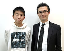 新野君と教室長
