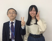 悠那さんと平口先生