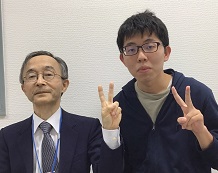 聡一郎くんと平口先生