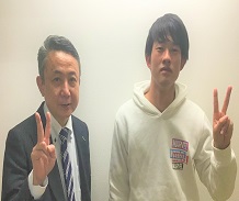 大久保颯人さんと教室長