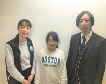 山本和華さんと齊藤・渡辺先生
