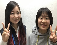 渡邉七海さんと矢田先生