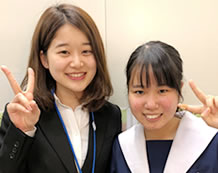 桑山瑞季さん(尾北高校卒)