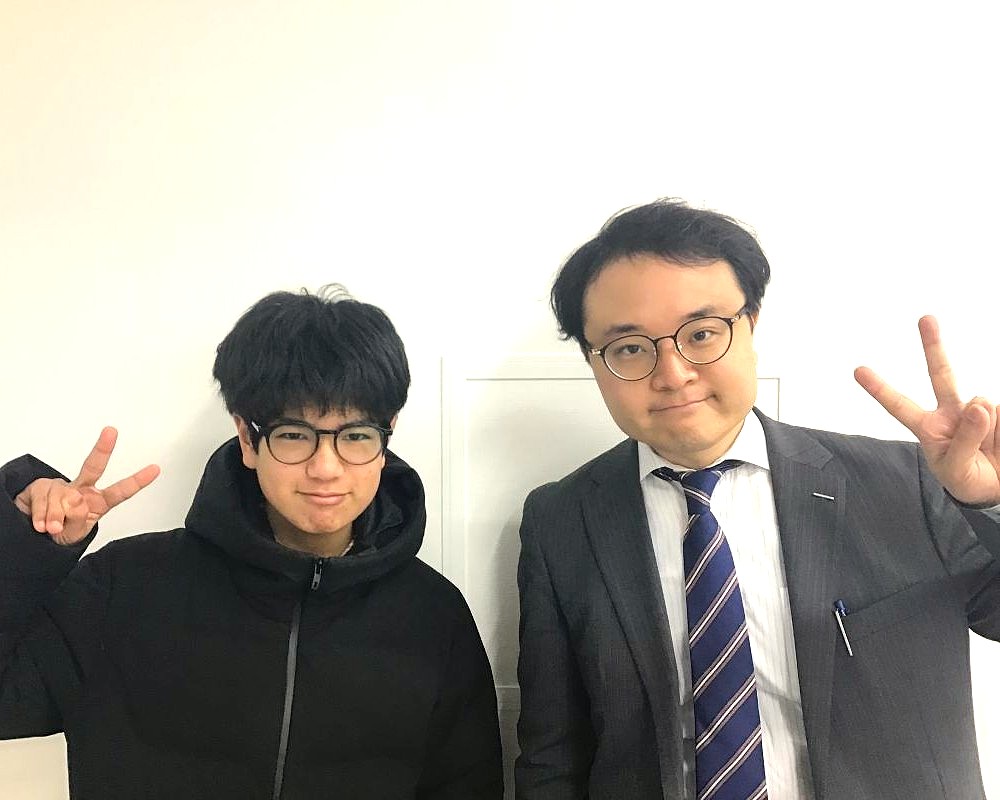 山本江利貴くんと田口教室長