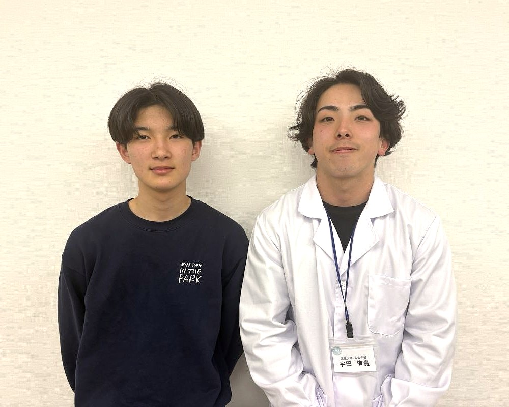 森川遥斗くんと宇田先生