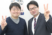 池田先生と中野雅之くん