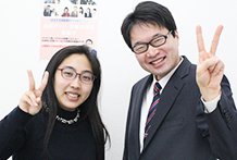 池田先生と西野君菜さん