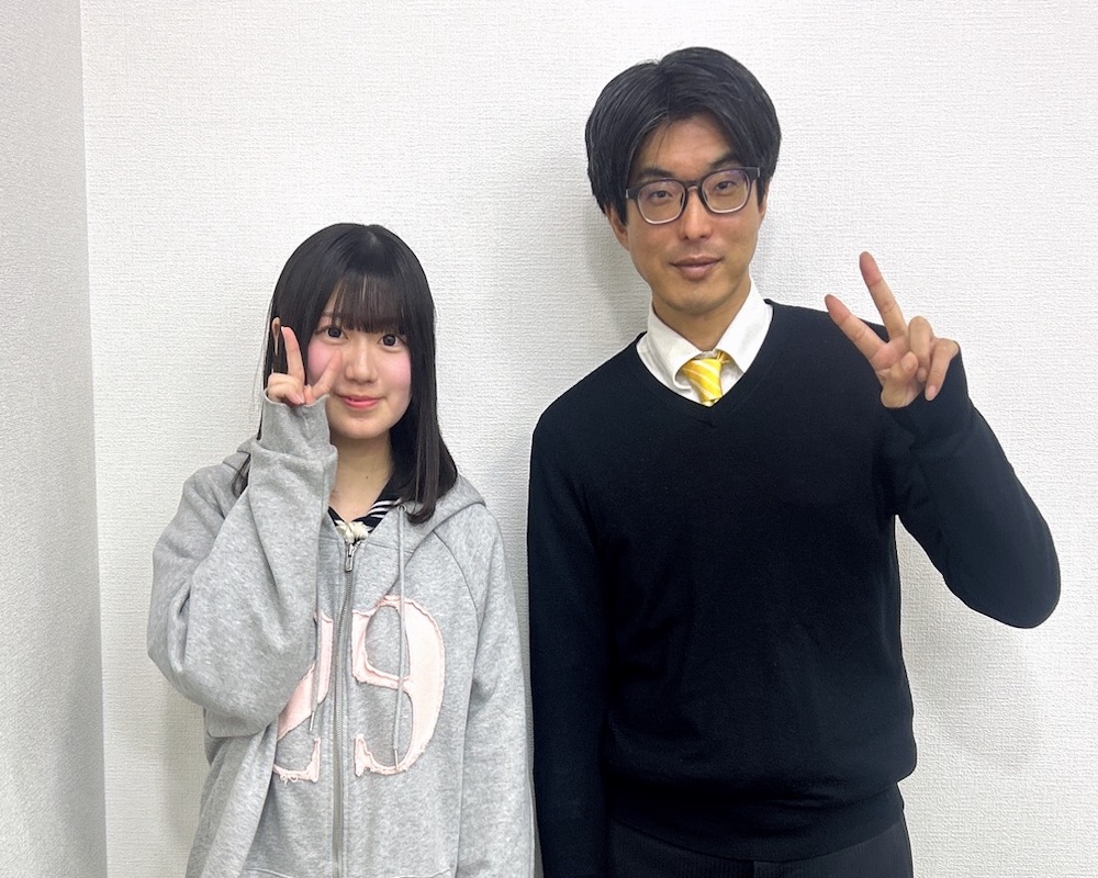 小泉蛍さんと教室長