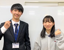 吉村 七海さん と 棚橋 亮先生