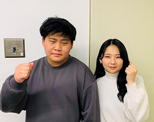 後藤 大輝君と龍田先生