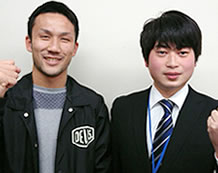 花井聡史さんと足立貴康先生