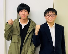 渡邊 陽斗君と片岡先生