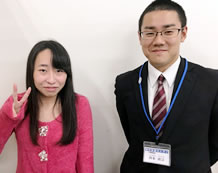 白藤さやかさんと西本政宗先生