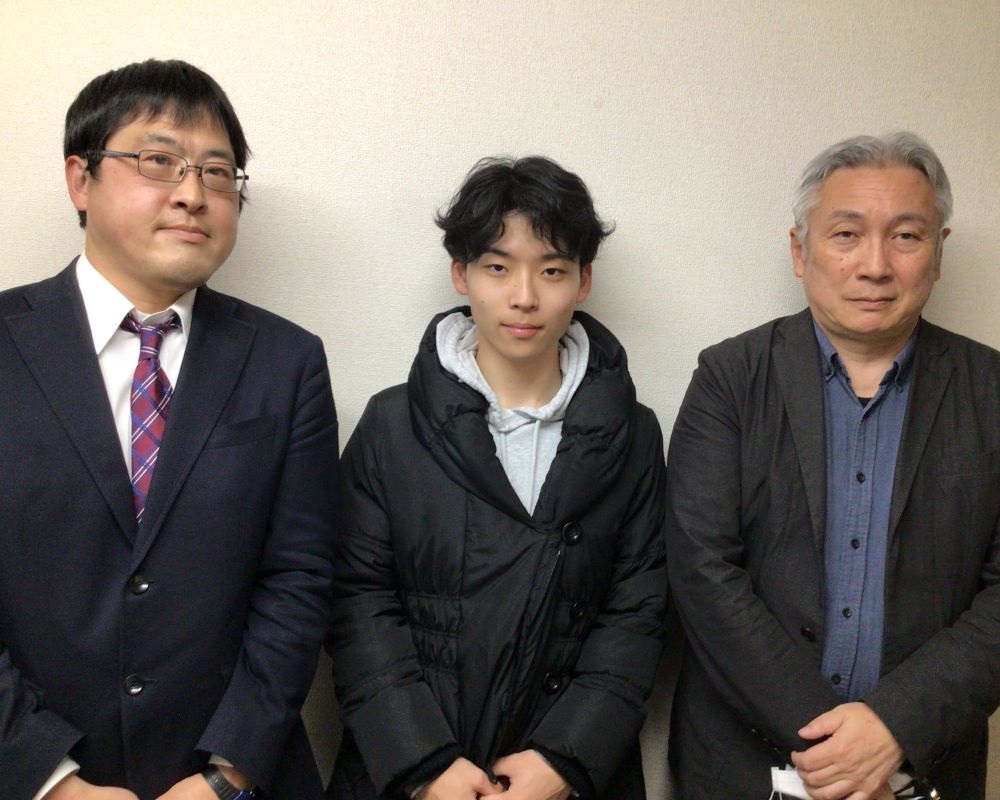 今井悠翔さん、伊藤先生、岩本先生