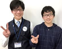 鈴木孝一朗先生と向出陽紀くん
