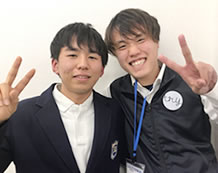鷲見俊也くんと福森大輝先生